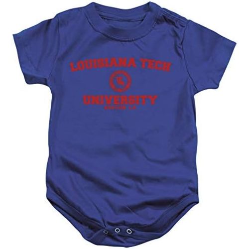 Louisiana Tech University Traje unisex con logotipo de círculo oficial para bebé