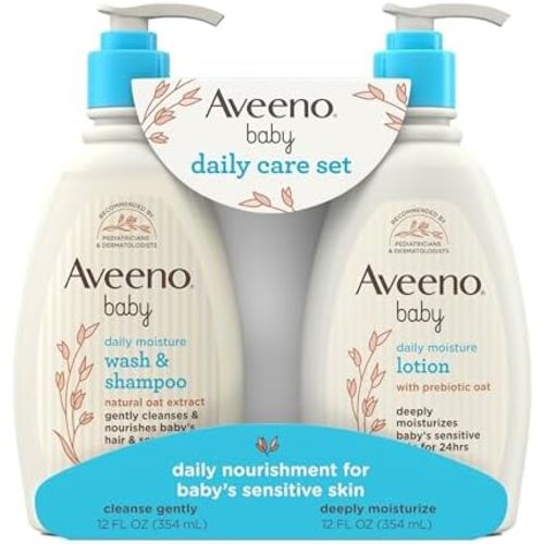 Aveeno Baby Daily Care Gift Set, 2 Items