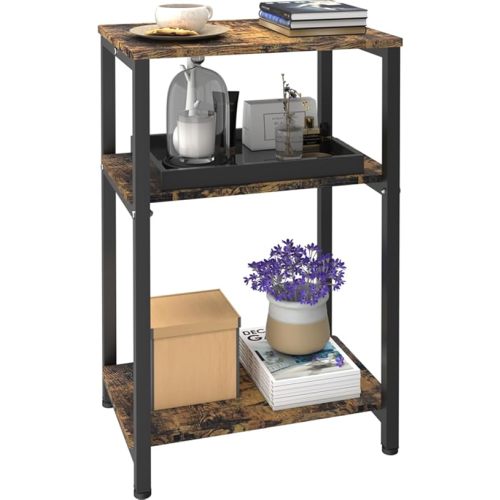 3 Tier Side Table, Heavy Duty End Table