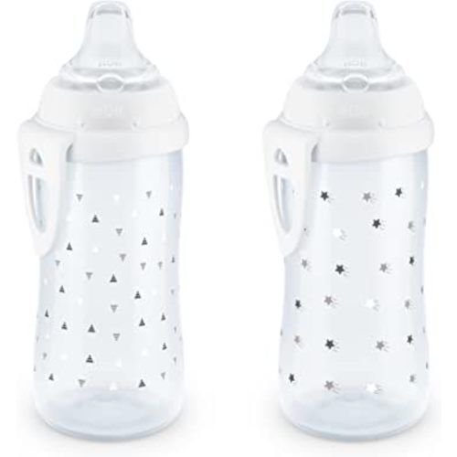 NUK Active Sippy Cup, 10 oz, 2 Pack, 12+ Months, Timeless Collection, Amazon Exclusive