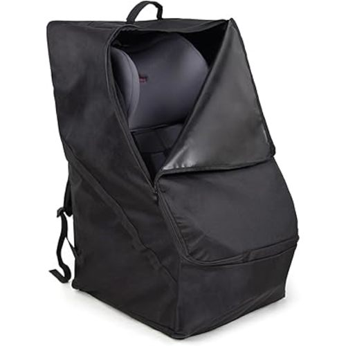 The Peanutshell Car Seat Travel Bag For Airplane Durable Gate Check Easy Carry Car Seat Bags for Air Travel Carseat Cover, Padded Airplane CarSeat Airport Carrier Cover, Baby, Infant, & Toddlers 1-3