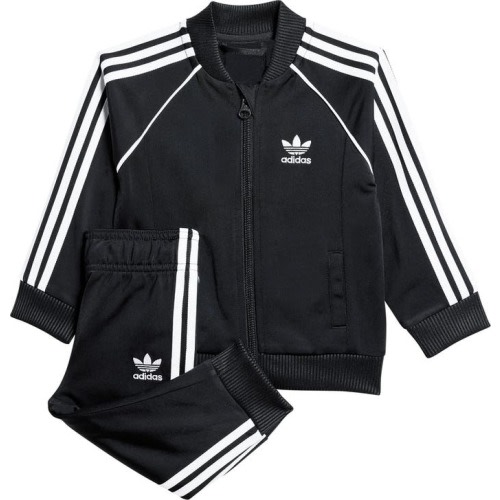 Baby Adicolor Superstar Track Jacket & Joggers Set, 9M, Black