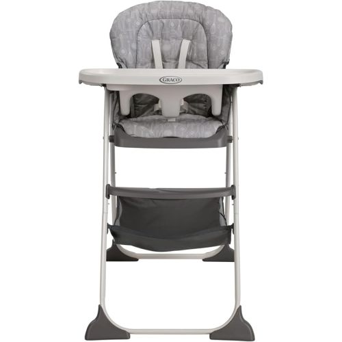 Graco Slim Snacker High Chair, Ultra Compact High Chair, Whisk