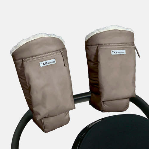 7AM Enfant Warmmuffs - Chestnut