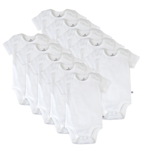 10-Pack Organic Cotton Short Sleeve Bodysuits | Honest Baby Clothing