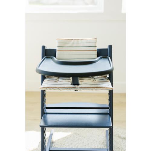 Multi Color Stripe Stokke Cushion Cover - Wipeable Cover - Baby Highchair Accessories - Striped Stripes