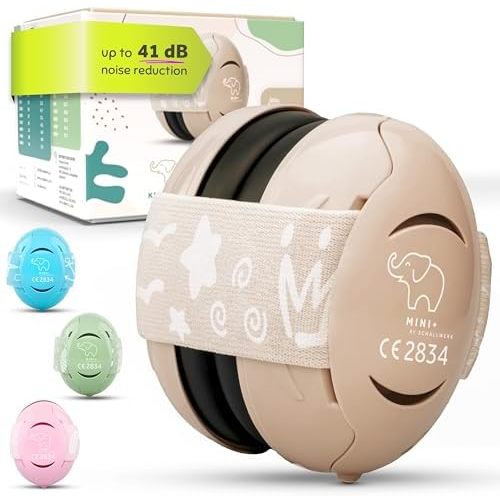 Schallwerk ® Mini+ Baby Ear Muffs – Noise Protection for Babies, Infants, Toddlers – Kids Noise Cancelling Headphones