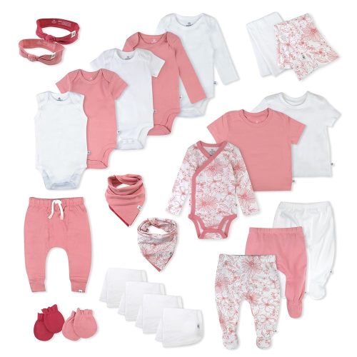 HonestBaby Baby 100% Organic Cotton Gift Sets, Multipack