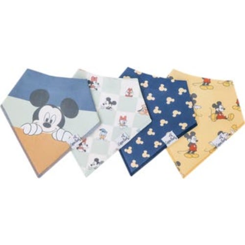 Assorted 4-Pack Bandana Bibs