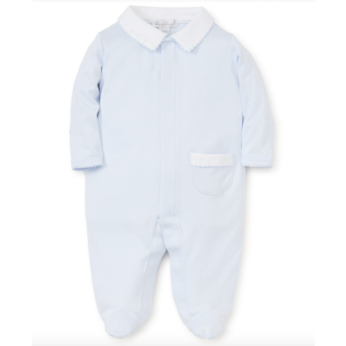 Kissy Kissy New Beginnings Footie | Blue | 6-9 Months