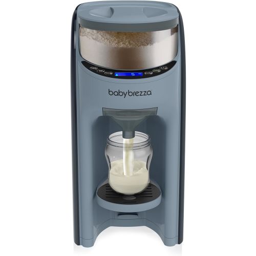 Baby Brezza Formula Pro Advanced Formula Dispenser Machine - Automatically Mix a Warm Formula Bottle Instantly - Easily Make Bottle with Automatic Powder Blending, Slate
