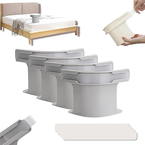Lock Sheet Holders Set of 4 - Heavy Duty Bed Sheet Straps for All Mattress Sizes | Keep Sheets Tight & Wrinkle-Free | Reusable Fitted Sheet Clips for Twin, Queen, King Beds (Matte Gray)