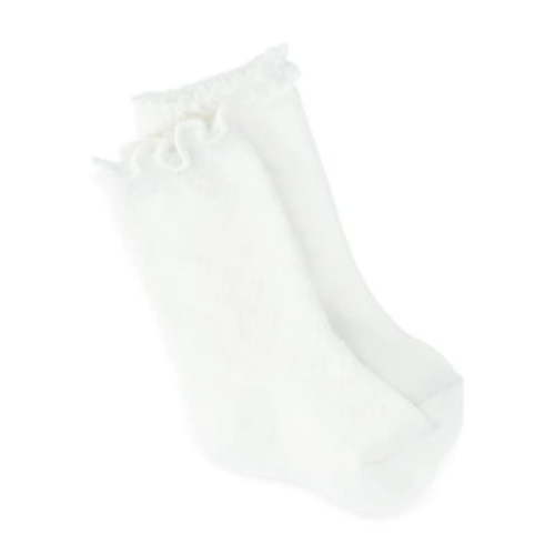 Carter's Child of Mine Baby Girl Knee High Socks, 2-Pack, Size 0/6 Months-6/12 Months