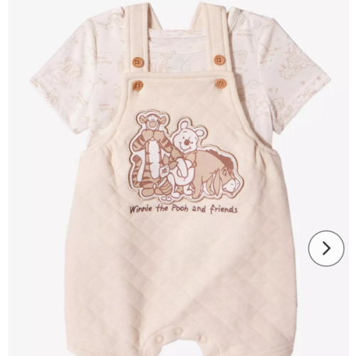 Disney Winnie the Pooh Characters Quilted Infant T-Shirt & Overall Set - BoxLunch Exclusive | BoxLunch