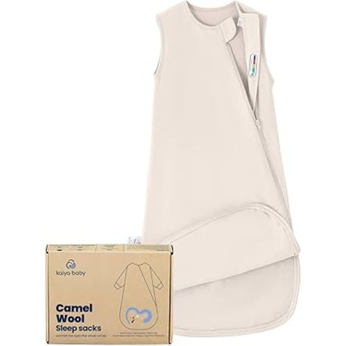Unisex Sleeping Bag for Babies and Toddlers 0.5 Tog Sleep Sack 0-6 Months, Newborn Sleep Sack, Wearable Blanket Baby,One Piece Sleeveless,Gifts for Baby