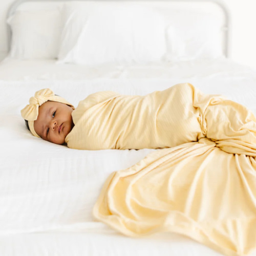 Birdie Ribbed Newborn Headband Bundle