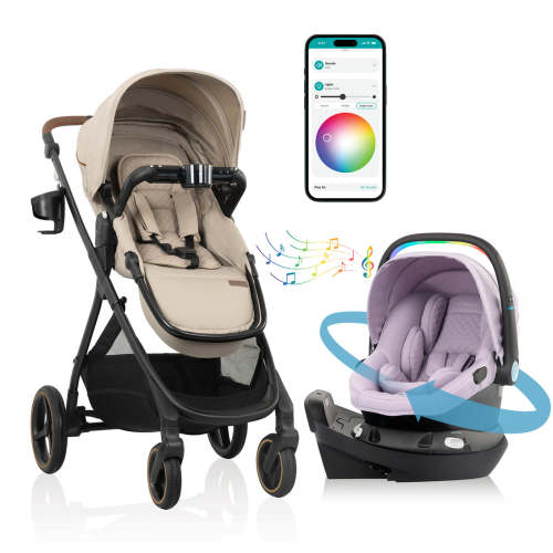 Build your own custom Travel System! Shyft Intuiti+ Travertine & Revol – Evenflo® Company, Inc