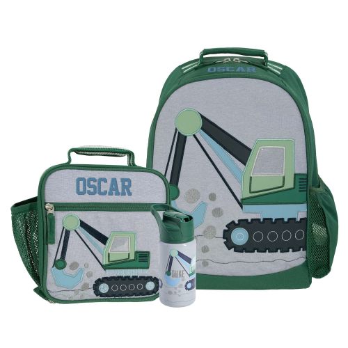 Construction Appliqué Mackenzie Backpack Bundle, Set of 3, Small