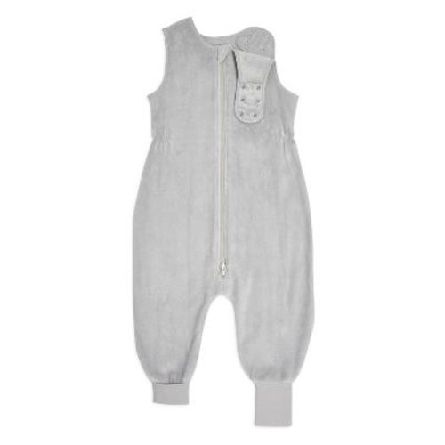 HALO Innovations Sleepsack 100% Cotton Micro Fleece Toddler Wearable Blanket - 2T - Gray Polar