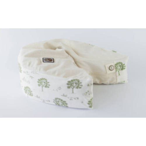 organic nesting pillow in central park