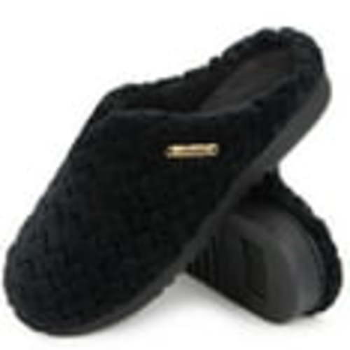 LongBay Women’s Soft Flannel Memory Foam Slippers Slip on House Fuzzy Shoes Indoor Outdoor