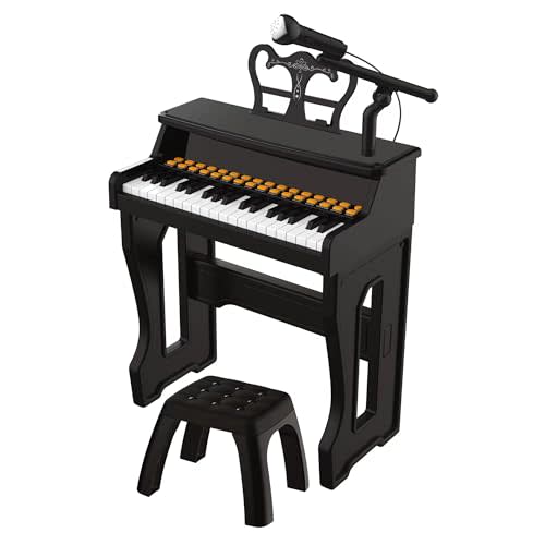 Toy Pianos for Kids Ages 3-7 - Children's Musical Keyboard for Beginners Boys Girls Birthday Gift Learning Piano 37 Keys 4 5 6 8 Years Old Girls and Boys Birthday Gift