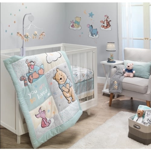 Winnie the Pooh Hugs 3-Piece Crib Bedding Set