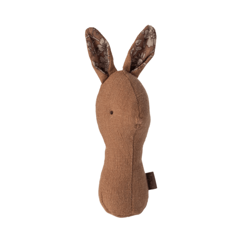 Lullaby friends, Bunny rattle - Chocolate