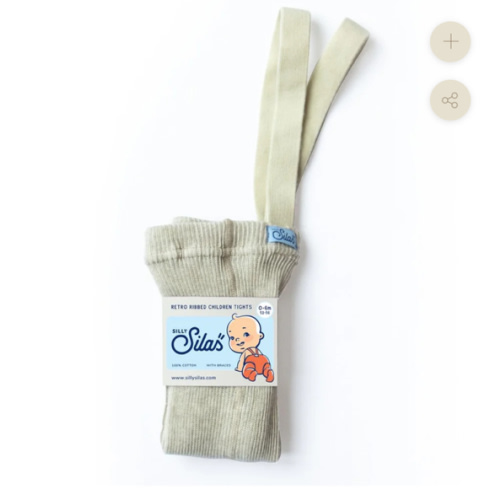 Silly Silas Footed Tights- Cream Blend – Lupa and Sol