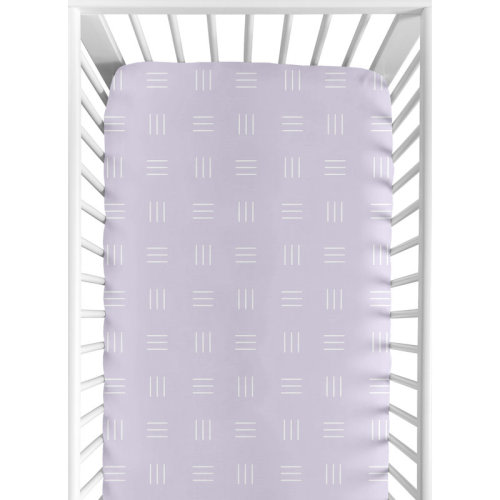 Sweet Jojo Designs Boho Hatch Hatch Cocoa Fitted Crib Sheet | Wayfair