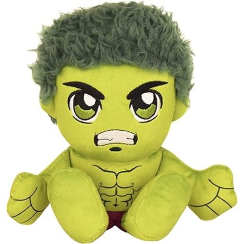 Bleacher Creatures Marvel Hulk 8" Kuricha Sitting Plush - Soft Chibi Inspired Toy