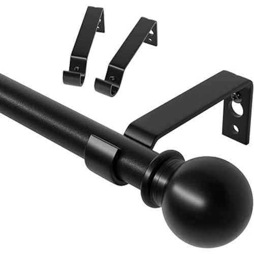 28-60” curtain rod