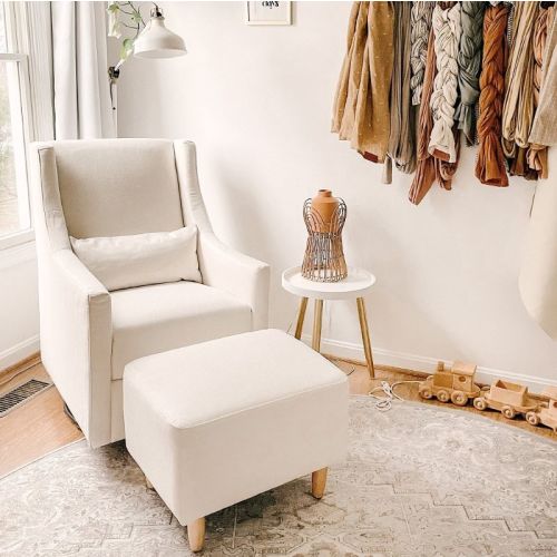 Toco Swivel Glider and Ottoman