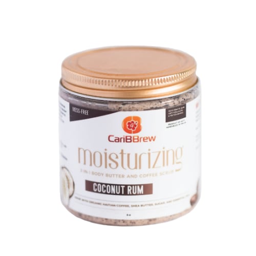 Coconut Rum - Moisturizing Haitian Coffee Scrub