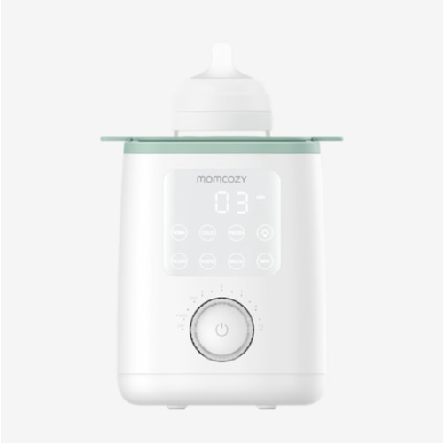 Momcozy Retain Nutrients Bottle Warmer, 9-in-1 Baby Bottle Warmer with Night Light, Accurate Temperature to Preserve Fullest Nutrients in Breast Milk, Bottle Warmers for All Bottles