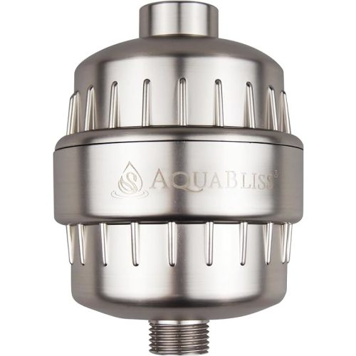 AquaBliss High Output Shower Filter (Brushed Nickel)