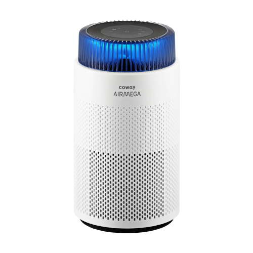 COWAY Air Purifier for Bedroom Home up to 810 ft², True HEPA Filter for Smoke, Allergies, Pet Dander, Odor, AQI Monitor, Auto&Sleep Mode, Timer, Filter Indicator, Night Light, 3yr Warranty, 100 White
