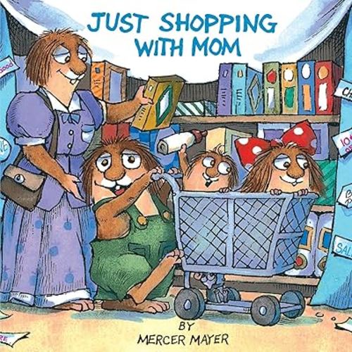 Just Shopping with Mom (A Golden Look-Look Book)