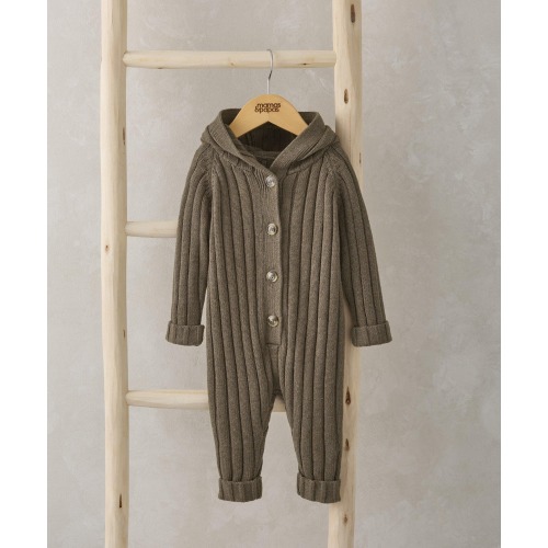Chunky Knitted Romper - Sand