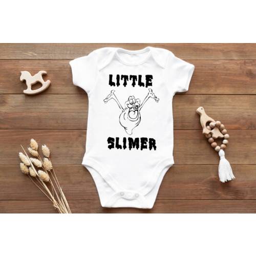 GhostBusters Baby &quot;Little Slimer&quot; Bodysuit Baby Clothes