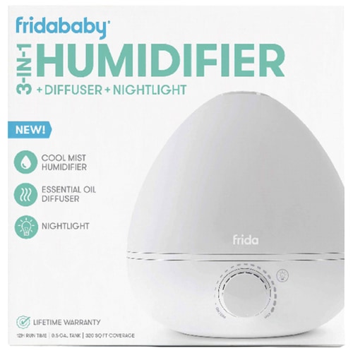 Frida Baby 3-in-1 Humidifier with Diffuser and Nightlight