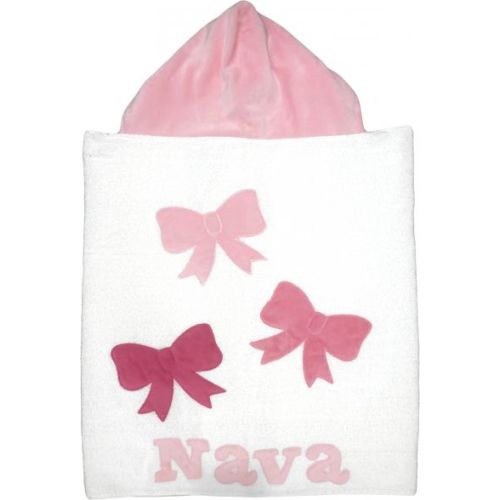 Triple Bows Hooded Towel