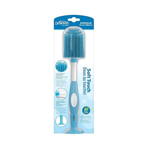 Dr. Brown's Soft Touch Bottle Brush, Blue - Blue, 1 Pack