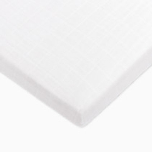 babyletto All-Stages Midi Crib Sheet - White