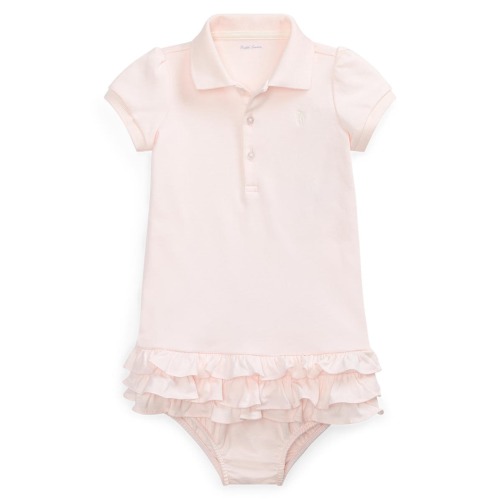 Cupcake Ruffle Polo Dress & Bloomers
