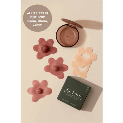 "The Perfect Fit Kit" Nipple Shield Set (16mm, 20mm, & 24mm included) – Le Lolo