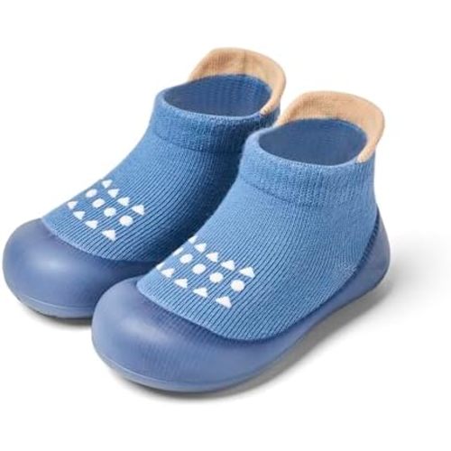 Baby Sock Shoes Baby Walking Shoes Infant Non-Slip Breathable Slippers with Soft Rubber Sole Baby Boys Girls Sneakers