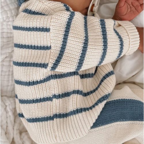 Chunky Knit Striped Sweater