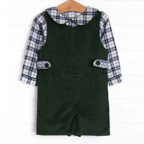 Bleu: Conrad Smocked Shortall, Blue – Stitchy Fish