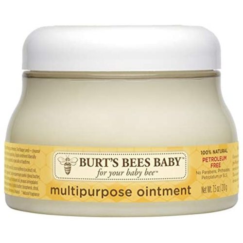 Burt's Bees Baby 100% Natural Multipurpose Ointment, Face & Body Baby Ointment – 7.5 Ounce Tub